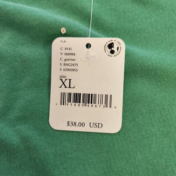 Free People Women's XL Green Short Sleeve Bodysuit 2181 - Picture 8 of 12